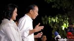 Momen Jokowi-Iriana Tiba di Lokasi Debat Kedua