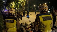 Begini suasana terkini TKP ledakan di Parkit Senayan, Minggu (17/2/2019).