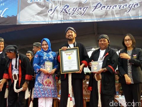 Ribuan Penari Jathil Ponorogo Sambut Tahun Wisata Raih Rekor Muri