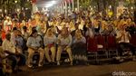 Meski Ada Ledakan, Nobar Debat di Parkit Tetap Berjalan Lancar