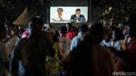 Meski Ada Ledakan, Nobar Debat di Parkit Tetap Berjalan Lancar