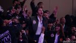 Kedua Pendukung Paslon Penuhi Arena Debat Kedua