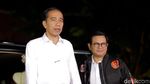 Momen Jokowi-Iriana Tiba di Lokasi Debat Kedua