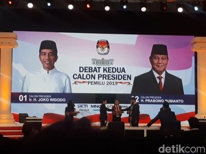 Jadwal Debat Capres Jokowi Vs Prabowo, Begini Pembagian Segmennya
