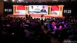 Kedua Pendukung Paslon Penuhi Arena Debat Kedua