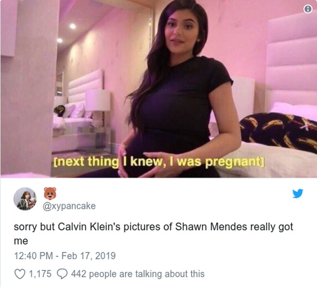 Langsung hamil begitu melihat keseksian Shawn Mendes. Foto: Twitter