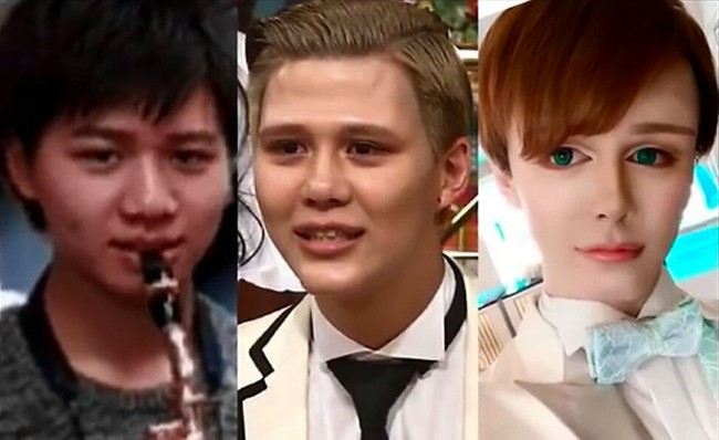 Masashi Kuwata, putra mantan pemain bisbol profesional Jepang Masumi Kuwata jadi perhatian karena transformasi penampilan dirinya. Wajah Masashi kini berubah menjadi boneka hidup. Foto: Instagram