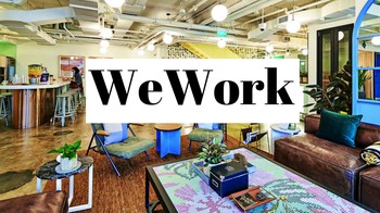 Startup asal Amerika Serikat yang menawarkan co-working space ini memiliki valuasi sebesar USD 47 (Rp 662 triliun). Foto: Medium