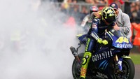  Bersama Yamaha ini Rossi berhasil menyabet tambahan empat gelar pada tahun 2004,2005,2008, dan 2009. Foto: Jamie McDonald/Getty Images