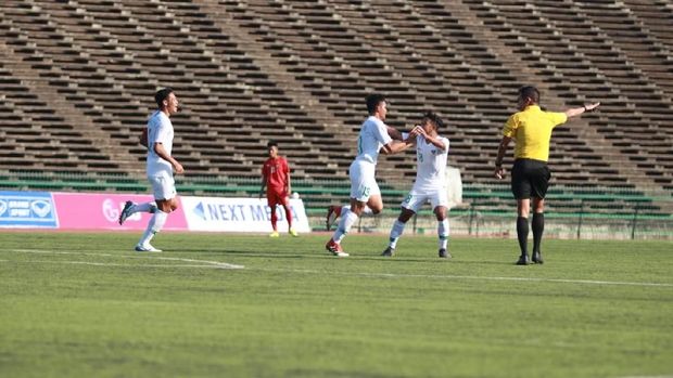 Timnas Indonesia bermain imbang 1-1 lawan Myanmar di laga pertama.