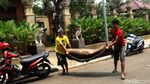 Suasana di Rumah Ketua DPR Pasca Kebakaran