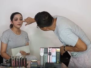 Bikin Ngakak, Seperti Inilah Wajah Ashanty Setelah Didandani Anang
