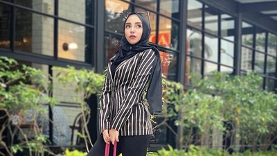 Foto: Transformasi Gaya Salmafina yang Kini Tampil Tanpa Hijab