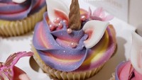 Hayo, siapa yang mau unicorn cupcakes seperti ini? Foto: Instagram @bymzcreations
