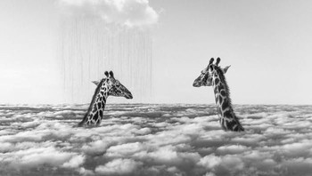 Film Lion King telah menginspirasinya membuat karya ini.  Foto: Thomas Subtil