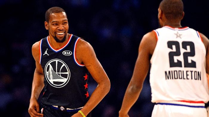 Kevin Durant MVP di laga NBA All Star 2019. (Foto: Bob Donnan-USA TODAY Sports/REUTERS)