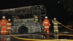 TransJakarta yang Terbakar Mulai Dievakuasi