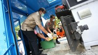 Barang bukti yang dimusnahkan yakni sabu seberat 127 Kg, ekstasi seberat 92.000 butir dan ganja seberat 325 gram. 