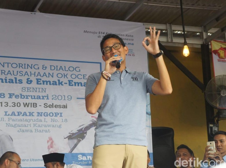 Sandiaga: Lahan Prabowo di Aceh Digunakan Aktivis GAM Sandiaga: Lahan Prabowo di Aceh Digunakan Aktivis GAM