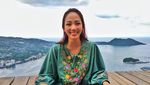 Foto: Gaya Traveling Anisha Dasuki, Moderator Debat Capres 2019
