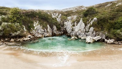 Foto: Fenomena Pantai Tanpa Laut
