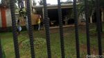 Suasana di Rumah Ketua DPR Pasca Kebakaran