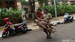 Suasana di Rumah Ketua DPR Pasca Kebakaran
