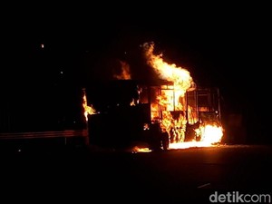 Kecelakaan Maut Bus Terbakar di Brasil, 32 Orang Tewas