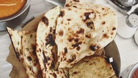 Menu ini Alexa Santap di India. Ada roti prata plus kari.  Foto: Instagram alexa_key