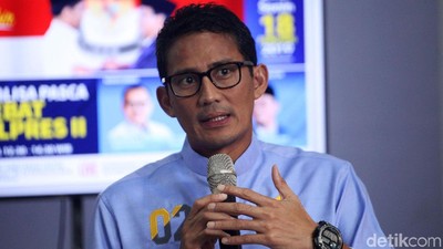 Sandiaga Tanggapi Hasil Debat Capres Kedua