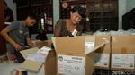 KPU DKI Jakarta Mulai Sortir Surat Suara Jelang Pemilu 2019