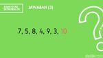 Temukan Jawaban yang Benar, Buktikan Otak Masih Encer Pagi Ini
