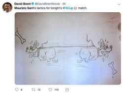 Chelsea Disingkirkan MU, Sarri Ditanduk Zidane