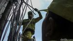Kabel Semrawut di Jakarta Mulai Ditertibkan