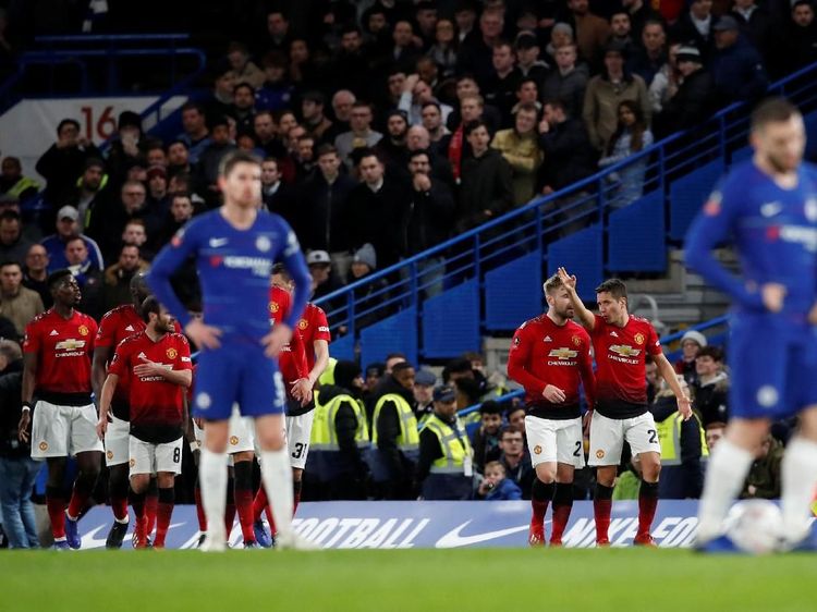 Manchester United Pecundangi Si Biru di Piala FA