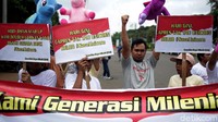 Aksi itu merupakan respons kekecewaan atas pernyataan salah satu capres yang tidak paham mengenai istilah unicorn dalam dunia bisnis start up.