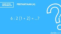 Berapa hasil dari perhitungan matematika yang ini? (Foto: detikHealth)