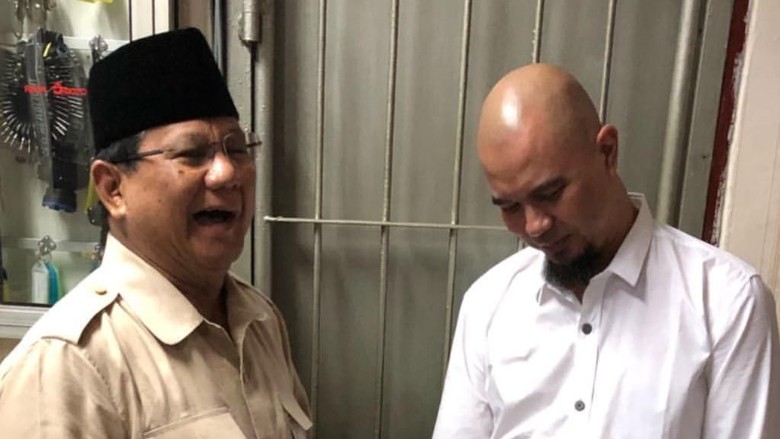 Prabowo Sebut Kasus Ahmad Dhani Bentuk Dendam Politik Prabowo Sebut Kasus Ahmad Dhani Bentuk Dendam Politik