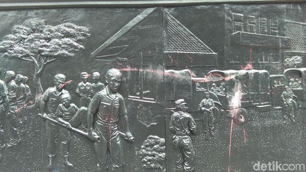 Vandalisme di Monumen SO 1 Maret 1949 Yogya