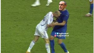 Chelsea Disingkirkan MU, Sarri Ditanduk Zidane
