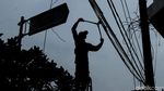 Kabel Semrawut di Jakarta Mulai Ditertibkan
