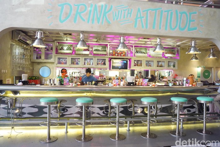 Bar di IndoDiner. Foto: Hestianingsih/Wolipop Bar di IndoDiner. Foto: Hestianingsih/Wolipop