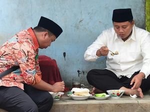Jajan Baso Cuanki hingga Lotek, Ini Gaya Kulineran Wagub Jabar Kang Uu