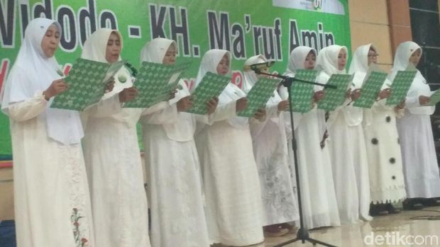 'Nyai Bersatu' di Situbondo Deklarasi Dukung Jokowi-Ma'ruf