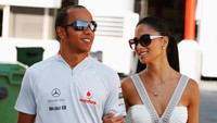 Nicole Scherzinger dan Lewis Hamilton sudah menjalin hubungan sejak tahun 2007 lalu. Mark Thompson/Getty Images