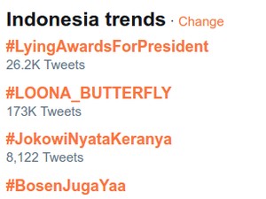 Akun PDIP Cilacap Minta Maaf soal Typo JokowiNyataKeranya
