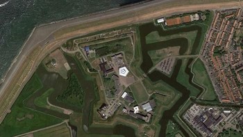 Sebuah benteng di Belanda. Foto: boredpanda