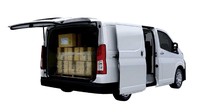Ini Toyota Hiace yang dijadikan kendaraan logistik atau cargo. Foto: Dok. Toyota