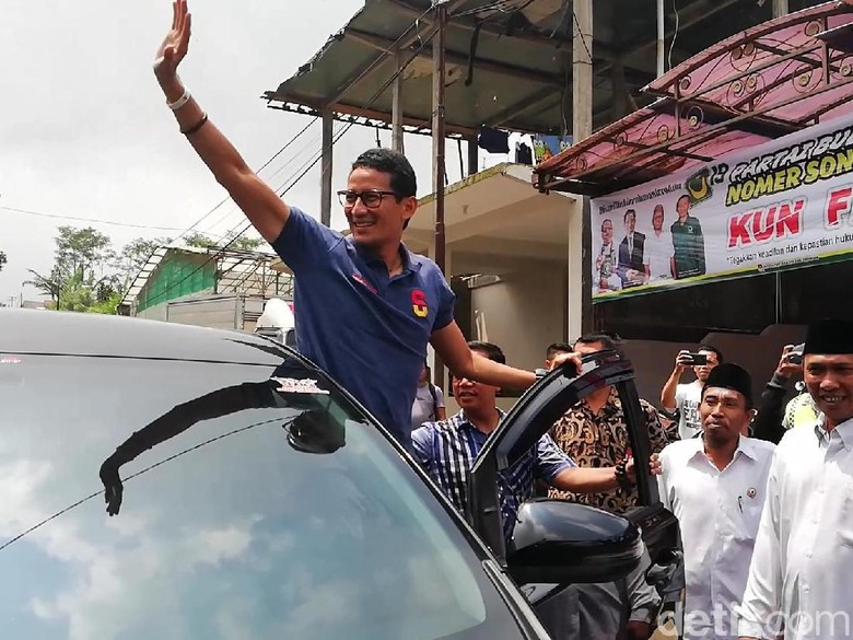 Eks Panglima GAM Bantah Manfaatkan Lahan Prabowo, Sandiaga Santai Eks Panglima GAM Bantah Manfaatkan Lahan Prabowo, Sandiaga Santai