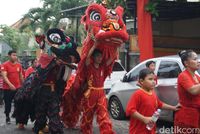 Barongsai dan Baleganjur Ramaikan Cap Go Meh di Bali